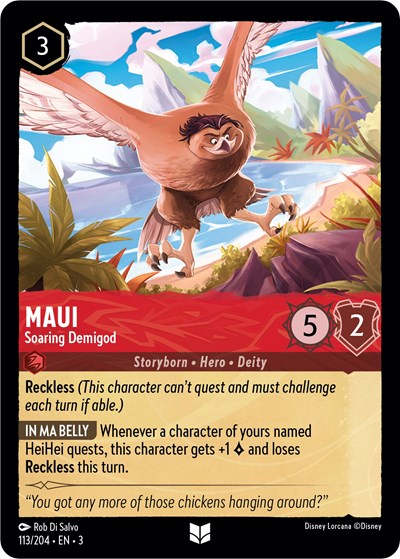 Maui - Soaring Demigod (Into the Inklands) Near Mint