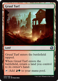 Gruul Turf (Iconic Masters) Light Play Foil