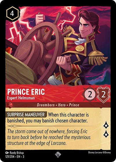 Prince Eric - Expert Helmsman (Into the Inklands) Near Mint