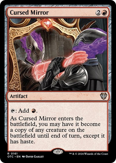 Cursed Mirror (Commander: Outlaws of Thunder Junction) Light Play