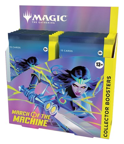 March of the Machine Collector Booster Display