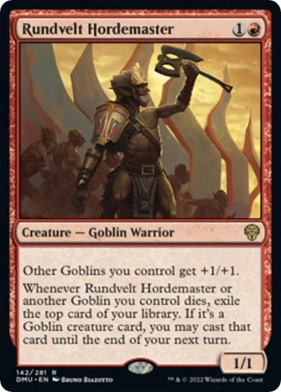 Rundvelt Hordemaster (Dominaria United) Medium Play