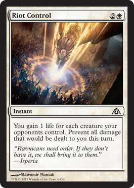 Riot Control (Dragon's Maze) Medium Play