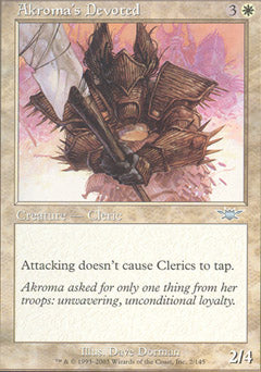 Akroma's Devoted (Legions) Near Mint Foil