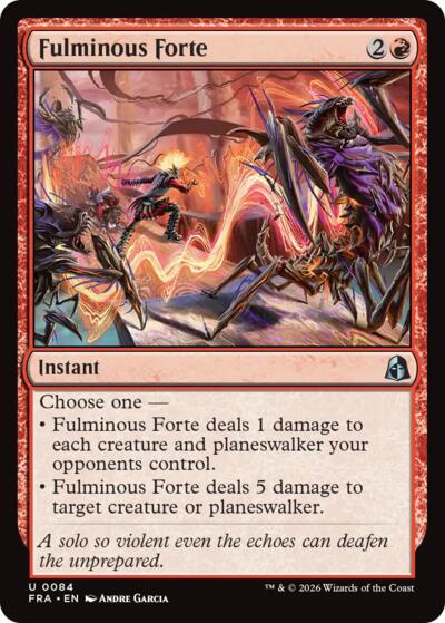 Fulminous Forte|6|0|0.00