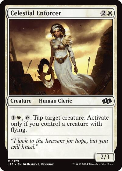 Celestial Enforcer (Foundations Jumpstart) Light Play