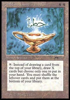 Aladdin's Lamp (Arabian Nights) Heavy Play