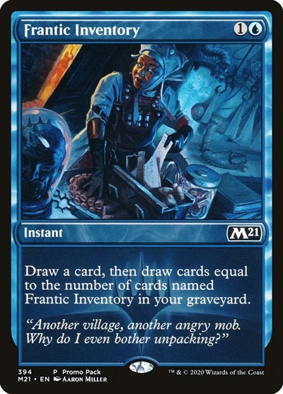 Frantic Inventory (Promo Pack: Core Set 2021) Light Play