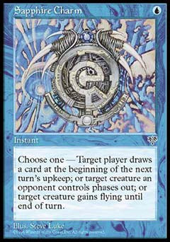 Sapphire Charm (Mirage) Medium Play