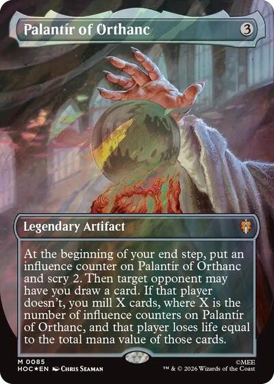 Palantir of Orthanc  Borderless   Surge Foil|1|0|0.00