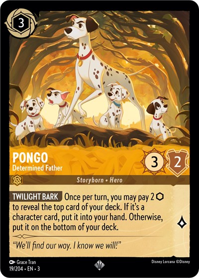 Pongo - Determined Father (Into the Inklands) Near Mint