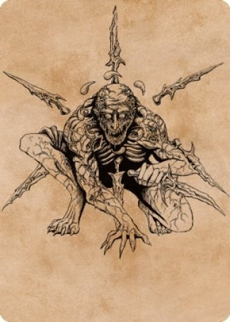 Bhaal, Lord of Murder Art Card (Art Series: Commander Legends: Battle for Baldur's Gate) Near Mint