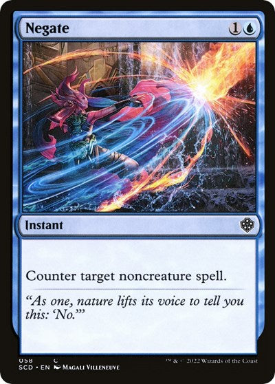 Negate (Commander 2022 Starter Decks) Near Mint