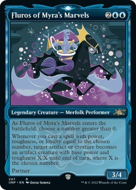 Fluros of Myra's Marvels (Showcase) (Unfinity) Light Play Foil