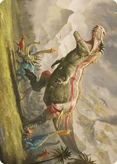 Ghalta  Stampede Tyrant Art Card|0|0|0.00