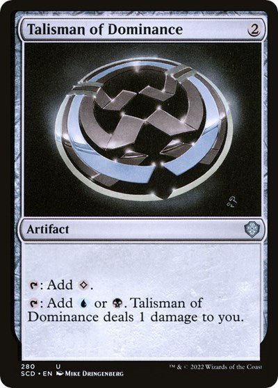 Talisman of Dominance (Commander 2022 Starter Decks) Near Mint