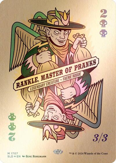 Rankle, Master of Pranks (Rainbow Foil) (Secret Lair) Near Mint Foil