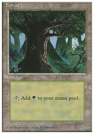 Forest B (4th Edition) Near Mint