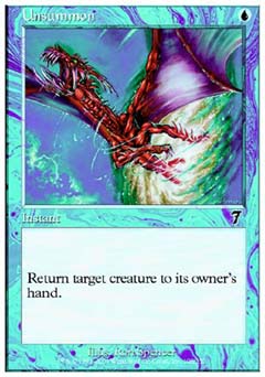 Unsummon (7th Edition) Damaged / Poor Foil