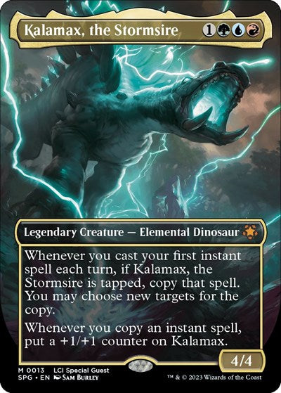Kalamax, the Stormsire (Borderless) (Special Guests) Near Mint Foil