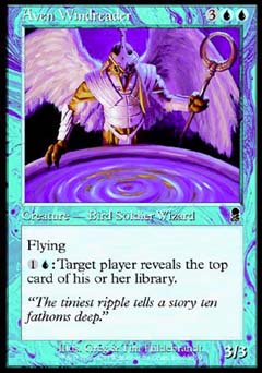 Aven Windreader (Odyssey) Medium Play Foil