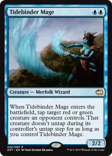 Tidebinder Mage (Duel Decks: Merfolk vs Goblins) Near Mint
