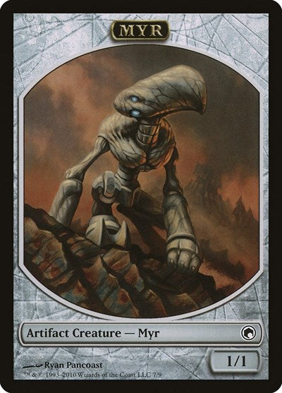 Myr Token (Scars of Mirrodin) Medium Play