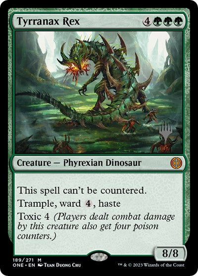 Tyrranax Rex (Promo Pack: Phyrexia: All Will Be One) Near Mint