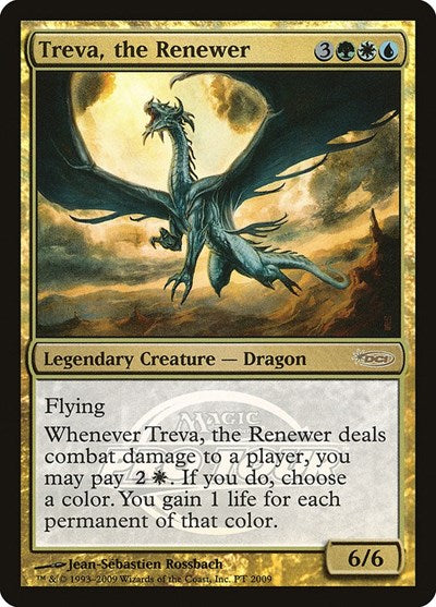 Treva, the Renewer (Promos: Pro Tour) Light Play Foil