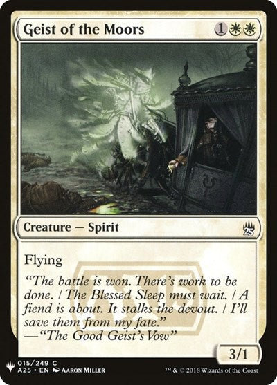 Geist of the Moors (Mystery Booster) Near Mint