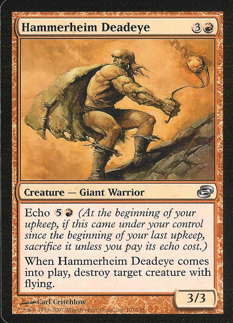 Hammerheim Deadeye (Planar Chaos) Medium Play