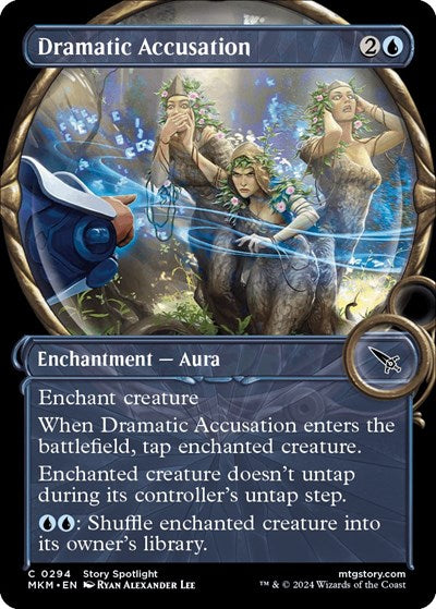 Dramatic Accusation (Showcase) (Murders at Karlov Manor) Near Mint Foil