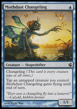 Mothdust Changeling (Morningtide) Light Play Foil