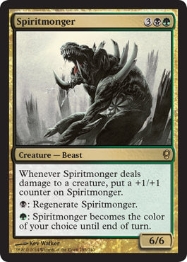 Spiritmonger (Conspiracy) Light Play