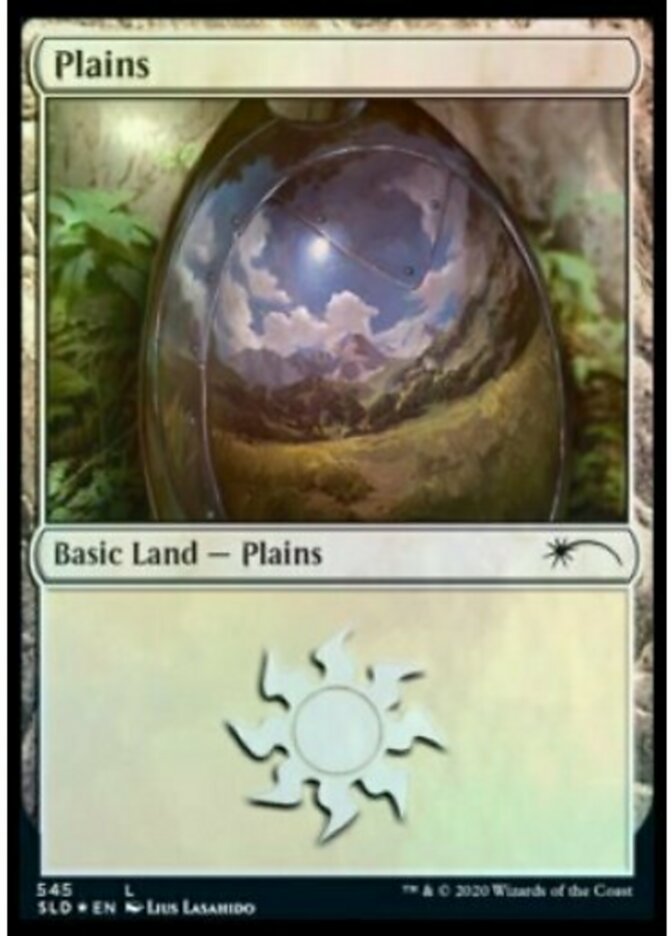 Plains 545 (Secret Lair) Light Play Foil