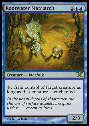 Rootwater Matriarch (10th Edition) Medium Play Foil