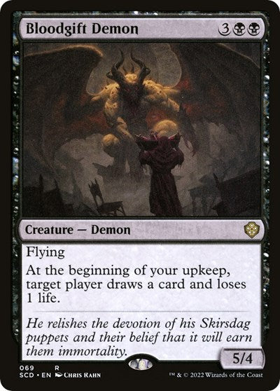 Bloodgift Demon (Commander 2022 Starter Decks) Near Mint