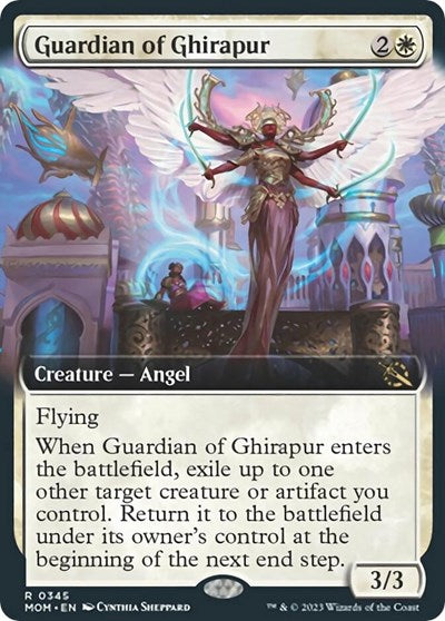 Guardian of Ghirapur (Extended Art) (March of the Machine) Near Mint Foil