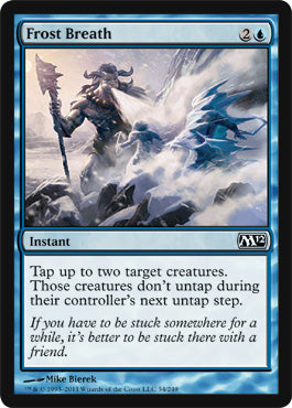Frost Breath (Magic 2012 Core Set) Medium Play Foil