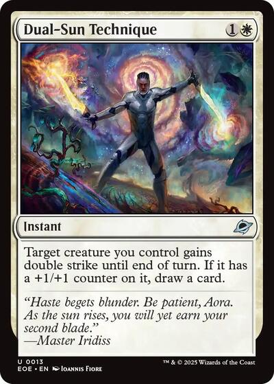 Dual-Sun Technique (Edge of Eternities) Near Mint