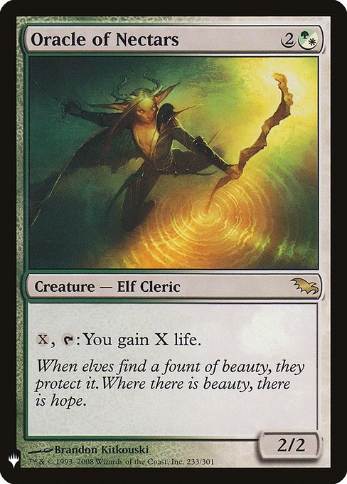 Oracle of Nectars (Mystery Booster) Medium Play