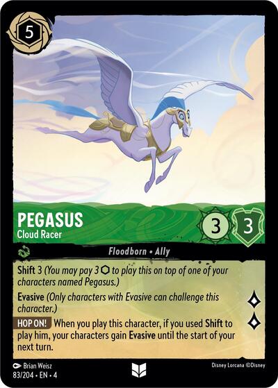 Pegasus - Cloud Racer (Ursula's Return) Near Mint Cold Foil