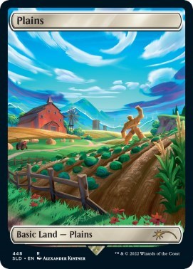 Plains 448 (Secret Lair) Near Mint Foil