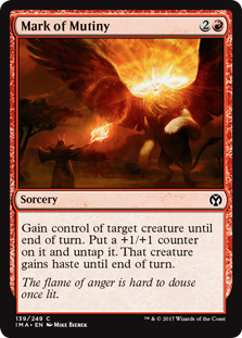 Mark of Mutiny (Iconic Masters) Light Play