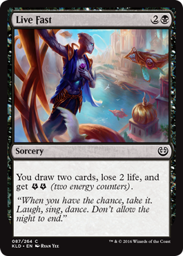 Live Fast (Kaladesh) Medium Play