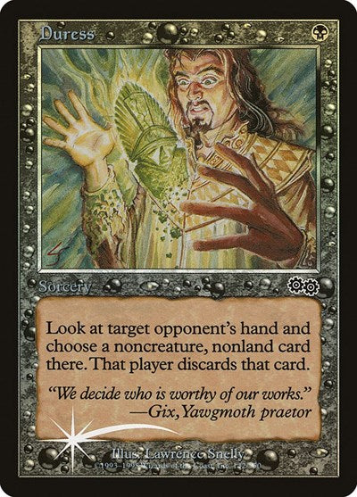 Duress (Arena) (Promos: Arena) Light Play Foil