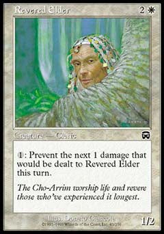 Revered Elder (Mercadian Masques) Medium Play