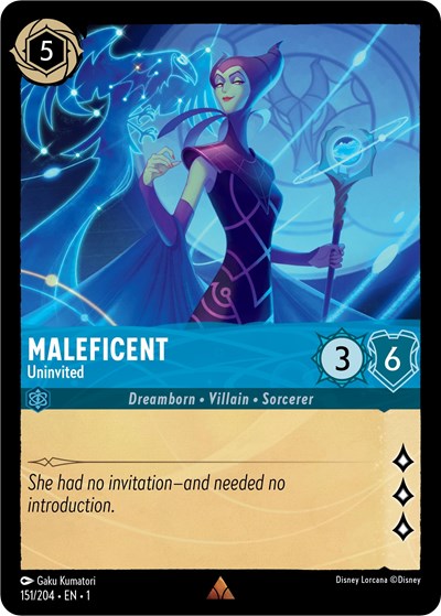 Maleficent - Univited (The First Chapter) Near Mint