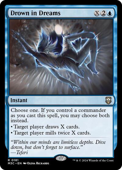 Drown in Dreams (Commander: Modern Horizons 3) Light Play