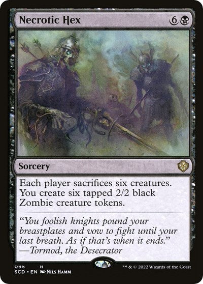 Necrotic Hex (Commander 2022 Starter Decks) Near Mint